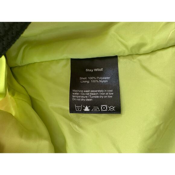 AirBlaster Glacier Collection Womens XL Pink Green Insulated Full Zip Jacket - Picture 5 of 10